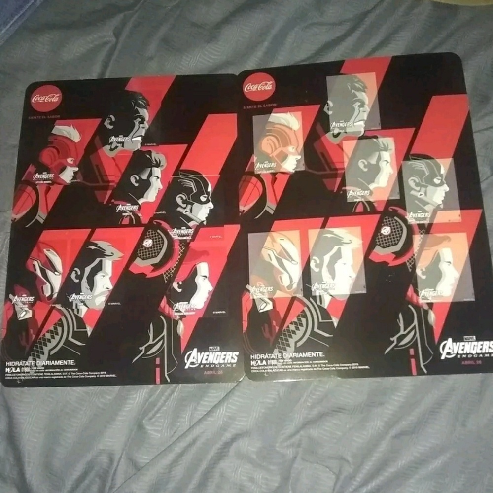 Coca cola Avengers endgame poster